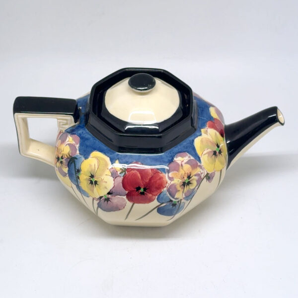 Royal Doulton Pansy Large Tea Pot Hand Painted  D4049
