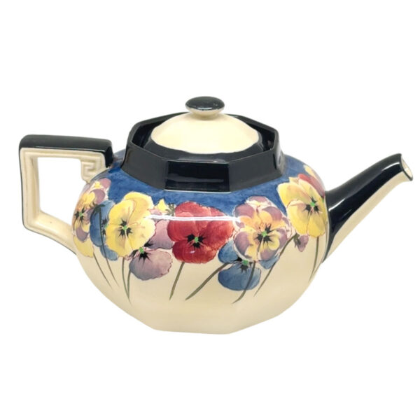 Royal Doulton Pansy Large Tea Pot Hand Painted  D4049