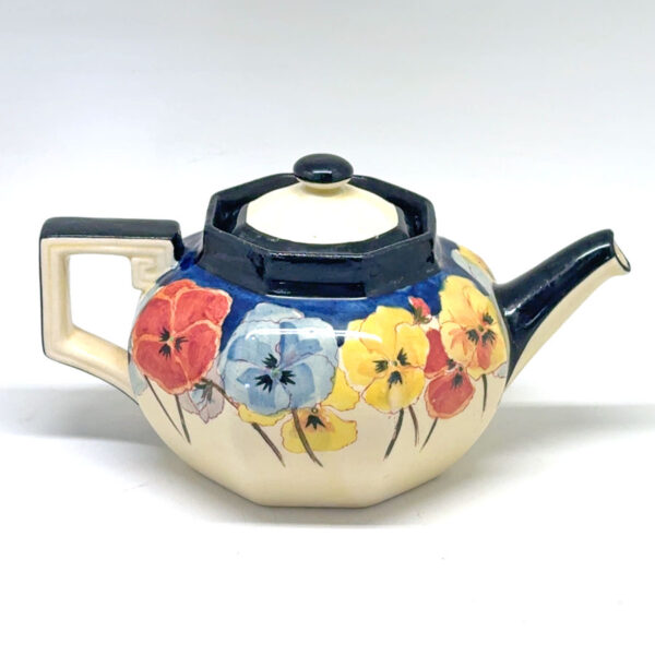 Royal Doulton Pansy Medium Tea Pot Hand Painted  D4049