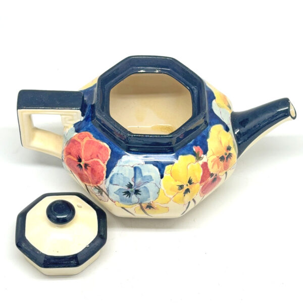 Royal Doulton Pansy Medium Tea Pot Hand Painted  D4049