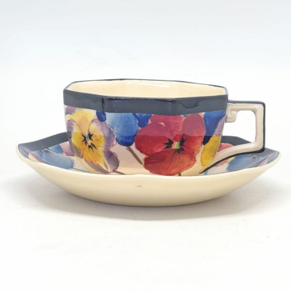 Royal Doulton Pansy Tea Duo D4049