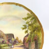 Royal Worcester Cabinet Plate Little Comberton Signed Rushton C1958