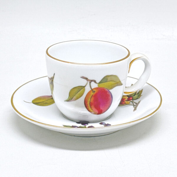 Royal Worcester Evesham Demitasse Duo