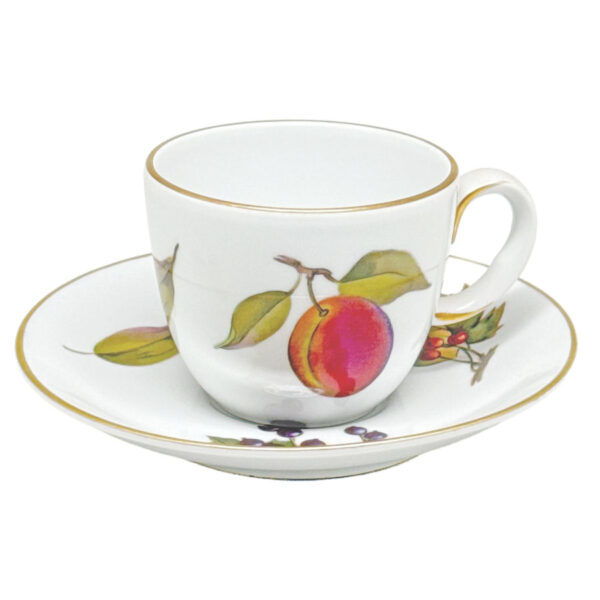 Royal Worcester Evesham Demitasse Duo