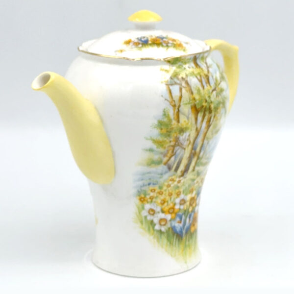 Shelley Daffodil Time Coffee Pot