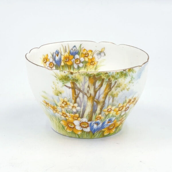 Shelley Daffodil Time Coffee Set Sugar Bowl