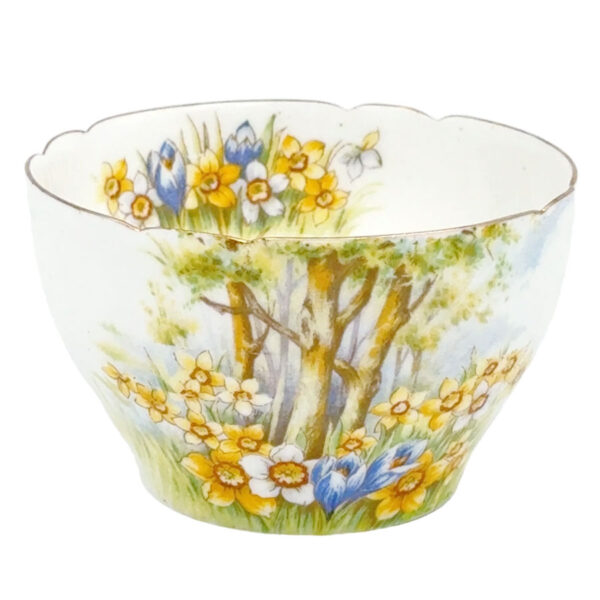 Shelley Daffodil Time Coffee Set Sugar Bowl