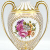 Spode Regency White Floral Gilded Urn and Cover