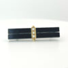 Victorian Onyx and Seed Pearl Remembrance Brooch 9ct