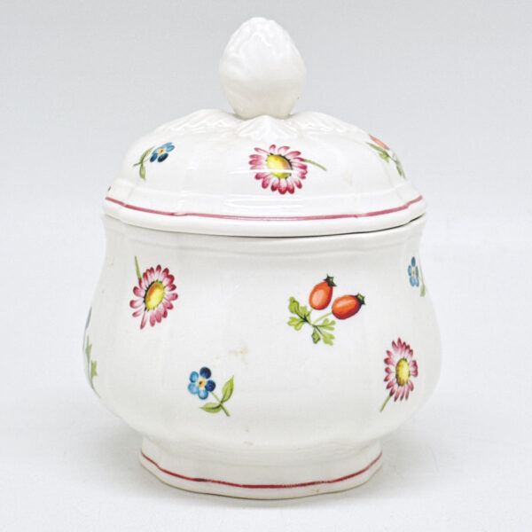 Villeroy and Boch Petite Fleur Tea Covered Sugar Bowl