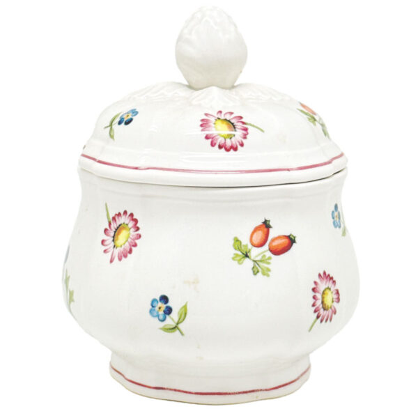 Villeroy and Boch Petite Fleur Tea Covered Sugar Bowl
