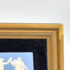 Wedgwood Blue Jasperware Dancing Hours Plaque Framed