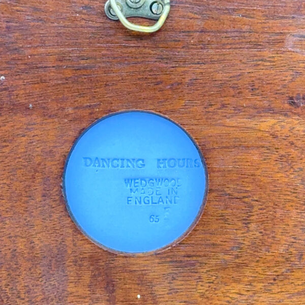 Wedgwood Blue Jasperware Dancing Hours Plaque Framed