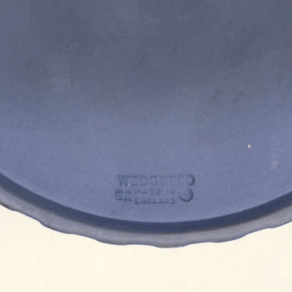 Wedgwood Jasperware Dark Blue  Covered Bowl