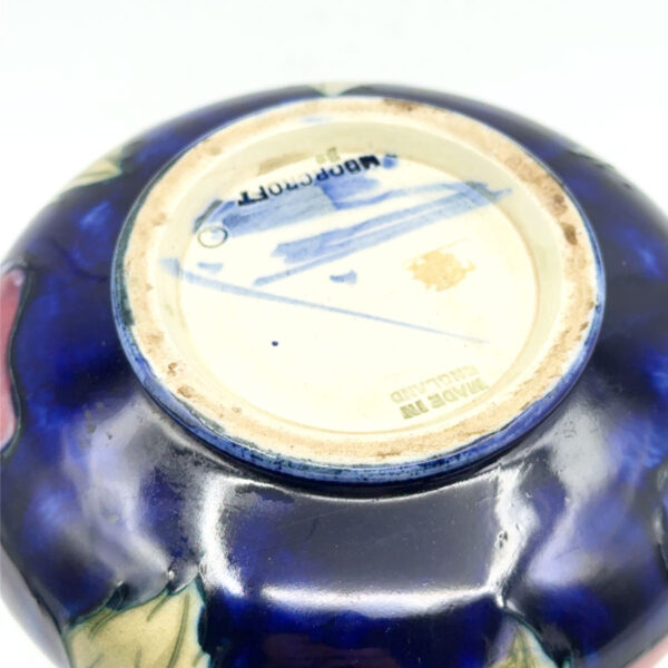 William Moorcroft Pansy Vase C1923