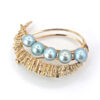 14ct-Gold-and-Grey-Blue-Pearl-Crescent-Brooch-2 14ct Gold and Grey Blue Pearl Crescent Brooch
