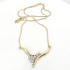 18ct Gold Diamond  Pendant Necklace