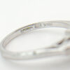 18ct White Gold Aquamarine Dress Ring C1940