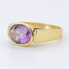 18ct Yellow Gold Amethyst Ring