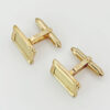 9ct Gold Art Deco Style Cufflinks