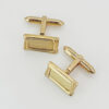 9ct Gold Art Deco Style Cufflinks