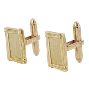 9ct Gold Art Deco Style Cufflinks