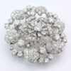 Antique Starburst Diamond and Platinum Brooch C1930