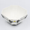 Art Deco Shelley Queen Anne Sugar Bowl  Sunrise And Tall Trees 11479