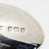 Hallmarked Silver Birmingham 1941 Art Deco Enamel Coffee Spoons
