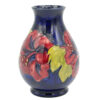 Moorcroft Hibiscus Blue Ground Vase