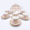 Royal Albert Crown China Floral Chintz 21 Piece Set C1925