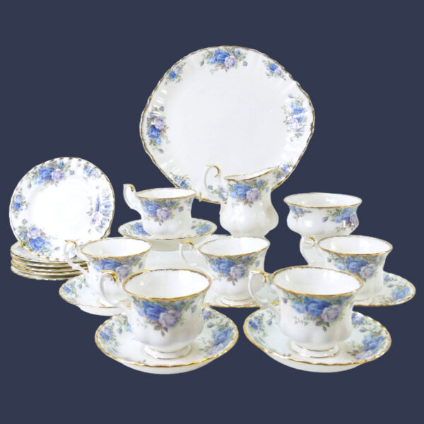 Royal Albert Moonlight Rose 21 Piece Tea Service