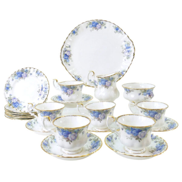 Royal Albert Moonlight Rose 21 Piece Tea Service