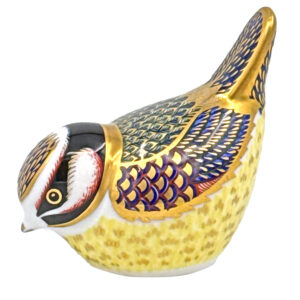 Royal Crown Derby Garden Blue Tit  Paperweight
