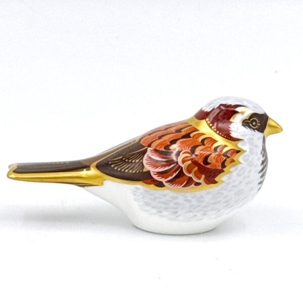 Royal Crown Derby House Sparrow Paperweight 2006