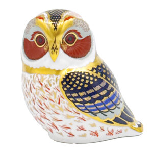 Royal Crown Derby Tawny Owl Paperweight 2001