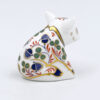 Royal Crown Derby Sitting Piglet Paperweight 2003