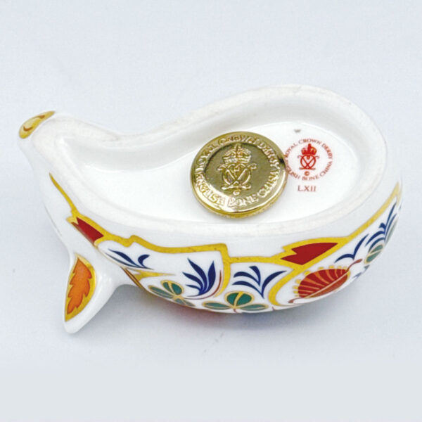 Royal Crown Derby Sleeping Piglet Paperweight