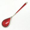 Russian Silver Saint Petersburg Enamel Spoon C1890