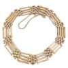 Victorian 9ct Rose Gold Gateleg Bracelet