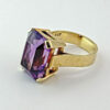 9ct Gold Amethyst Cocktail Ring