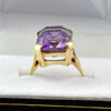 9ct Gold Amethyst Cocktail Ring