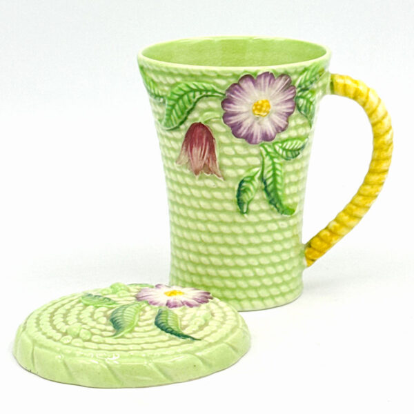 Carlton Ware Flowers and Basket  Covered Chocolate Cup