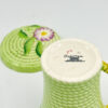 Carlton Ware Flowers and Basket  Covered Chocolate Cup