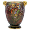 Crown-Devon-Lustreware-Floral-Enamel-Scene-Art-Deco-Vase Crown Devon Lustreware Floral Enamel Scene Art Deco Vase
