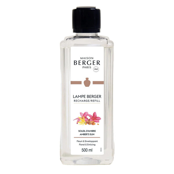 Lampe Berger Amber's Sun  Soleil D'Ambre Fragrance Lamp Refill