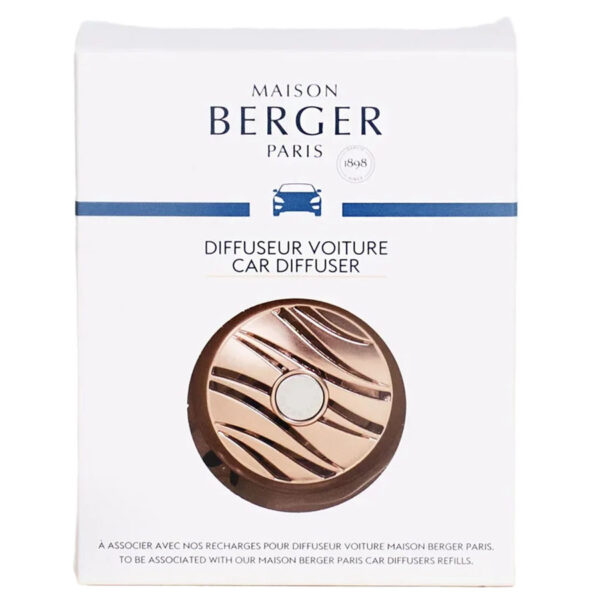 Lampe Berger Blissful Cuivre Rose Vent Clip Car Fragrance Diffuser