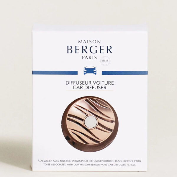 Lampe Berger Blissful Cuivre Rose Vent Clip Car Fragrance Diffuser
