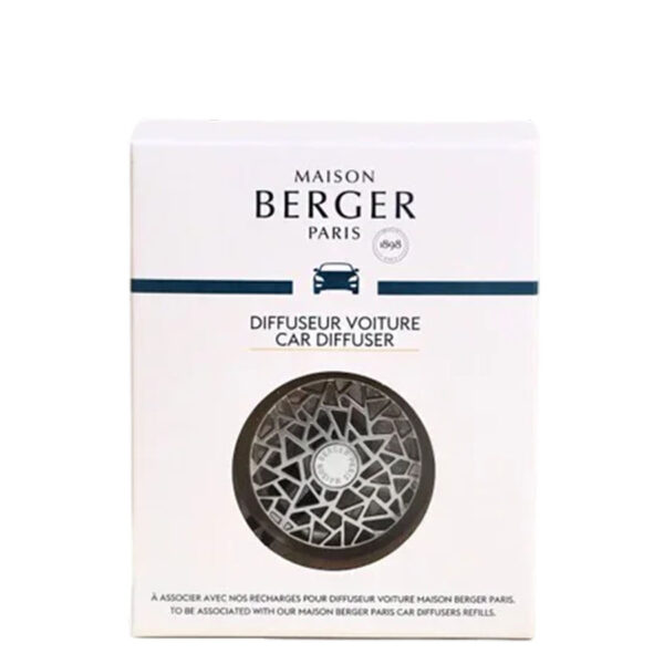 Lampe Berger Graphic Nickel Vent Clip Car Fragrance Diffuser