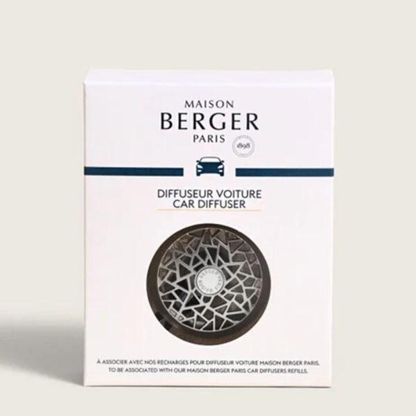 Lampe Berger Graphic Nickel Vent Clip Car Fragrance Diffuser
